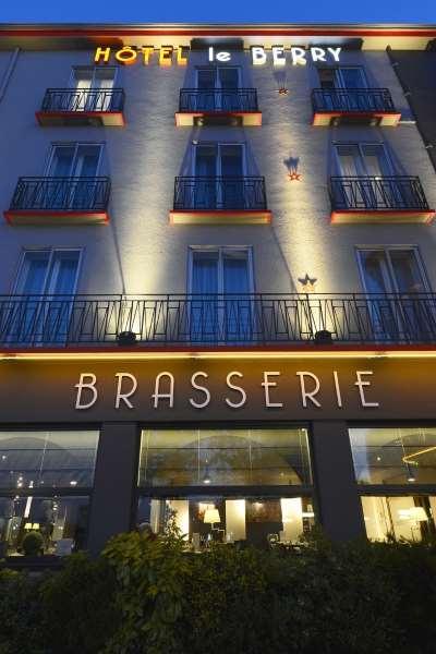 Hotel Le Berry Saint-Nazaire Luaran gambar
