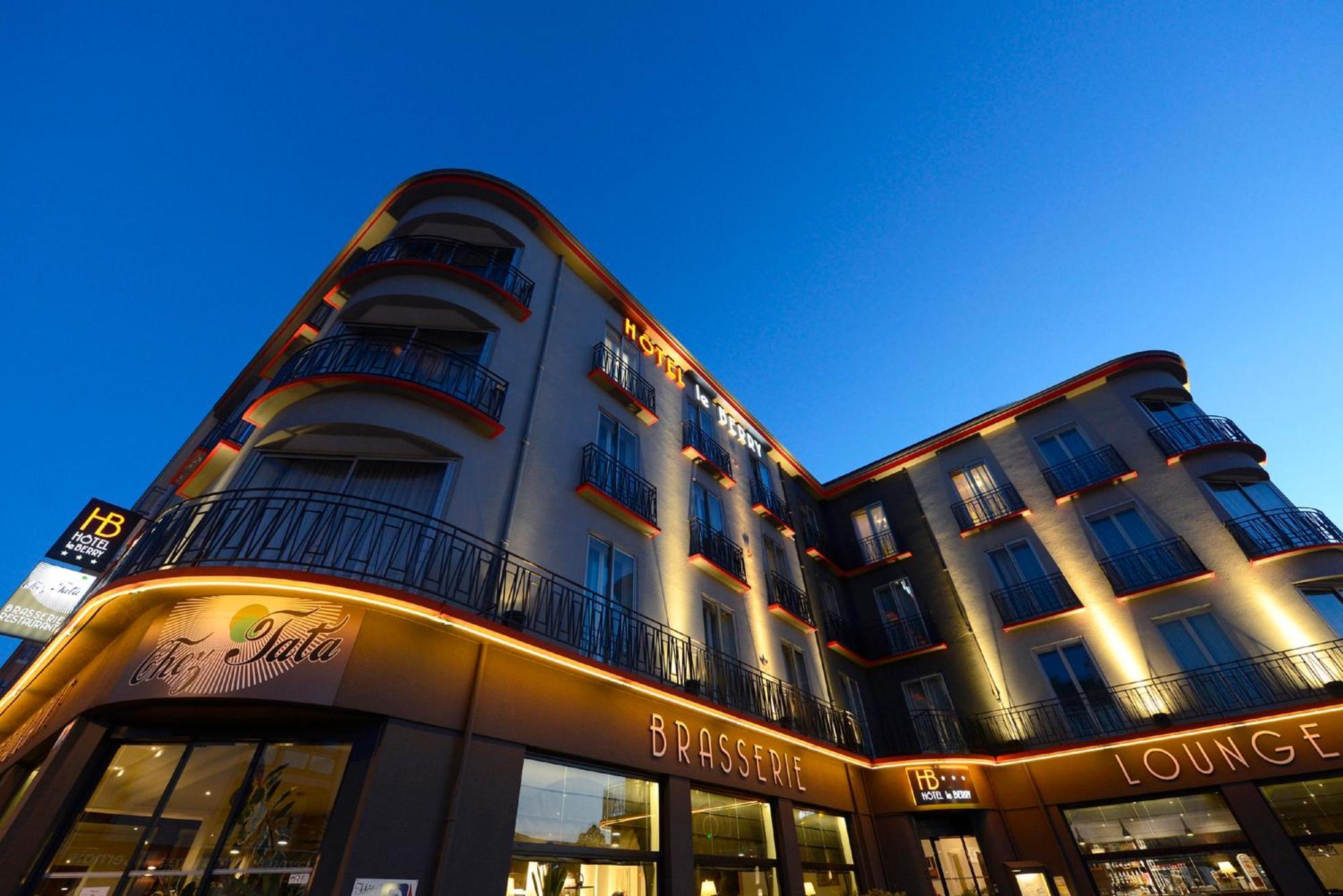 Hotel Le Berry Saint-Nazaire Luaran gambar