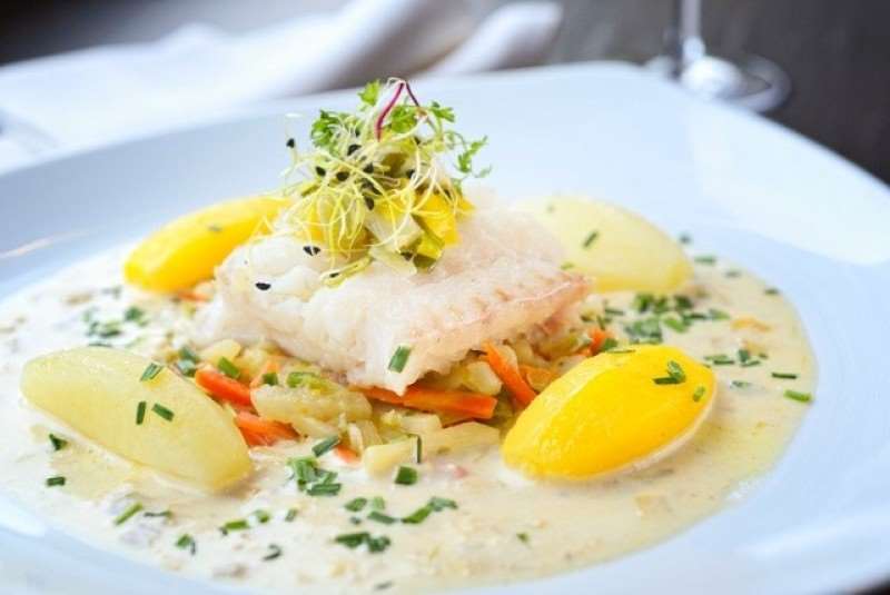 Hotel Le Berry Saint-Nazaire Restoran gambar